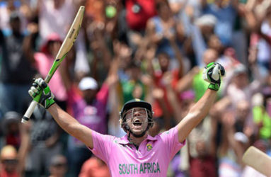 South African superstar AB de Villiers.  