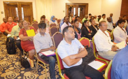 Participants at the National Consultation on the proposed regulations for Occupational Health and Safety in the manufacturing sector (GINA photo)
