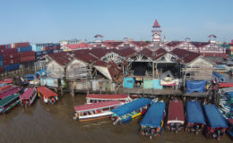 The Stabroek Market wharf (SN file photo) 