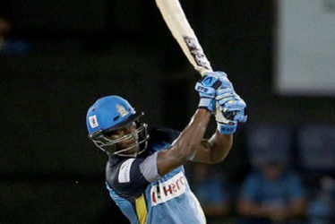 Opener Johnson Charles … top-scored with 52 for St Lucia Zouks.
