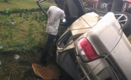 The car Ohene Koama was driving 
