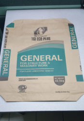 The new TCL tamper-proof cement bag