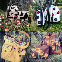Bags designed by Naomi Murray 