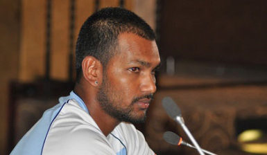 Former West Indies wicketkeeper
Denesh Ramdin. 