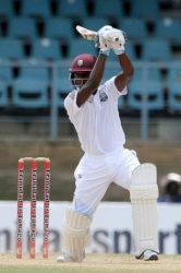 West Indies batsman Jermaine Blackwood.  