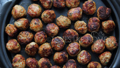 Pork Meatballs - meatballs are highly adaptable and can be made with different meats and a variety of herbs and spices for flavour. (Photo by Cynthia Nelson)
