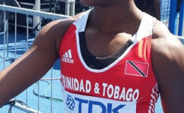 Khalifa St Fort of Trinidad and Tobago … won bronze in the women’s 100 metres. 