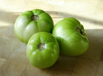 Green Tomatoes (Photo by Cynthia Nelson) 