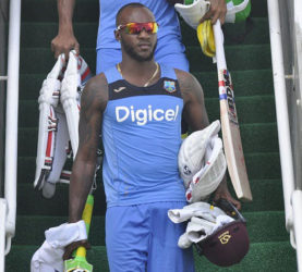 Jermaine Blackwood will come under the spotlight after scoring a pair in the opening Test in Antigua. (Photo courtesy WICB)