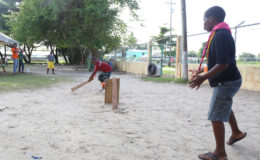 Some St Vincent Cubs enjoying a game of cricket