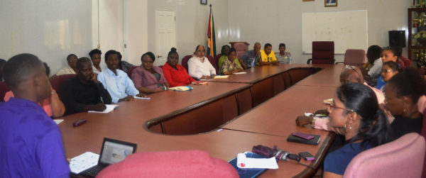 Participants during the Republic Bank segment (Ministry of Agriculture photo)