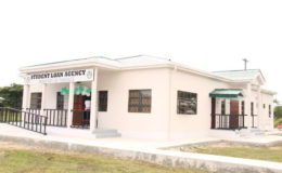 The newly commissioned $26.5 million Student Loan Agency, located at the University of Guyana Turkeyen’s campus 