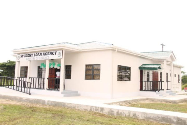 The newly commissioned $26.5 million Student Loan Agency, located at the University of Guyana Turkeyen’s campus 