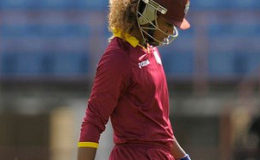 West Indies batsman Hayley Matthews … failed to score.
