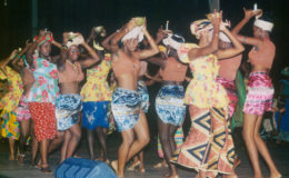 Dancers at ‘A Celebration of African Heritage 4’ (Stabroek News file photo)