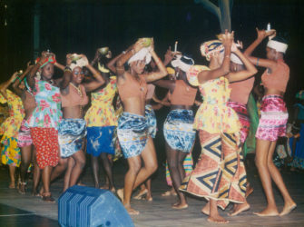 Dancers at ‘A Celebration of African Heritage 4’ (Stabroek News file photo)