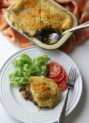 Cassava-topped Shepherd’s Pie (Photo by Cynthia Nelson)