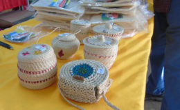 Some of the craft items made by members of the association