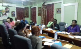 Councillors at last Thursday’s meeting