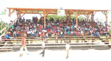 Hundreds of students filled the stands at D’urban Park during last Friday’s NSC Summer Camp closing ceremony. 