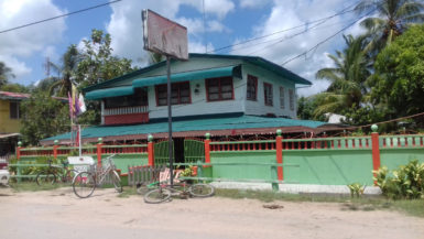 The grocery store where the robbery happened