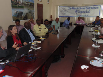 Officials at the meeting