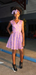 A model wearing a piece from Dara Kehinde’s ‘Odunayo’ collection