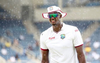 SMILING AMIDST THE STORM: West Indies captain Jason Holder wants West Indies to build on their inspiring second-Test display at Sabina Park. 