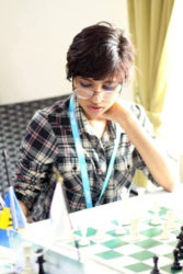 Guyana’s Julia Clementson, 17, participating in the 2016 FIDE Sub-Zonal Chess Tournament which was held in Barbados in April. Clementson is a member of the Guyana Women’s Team which would be competing for honours at the 2016 Chess Olympiad next month in Baku, Azerbaijan. A School of the Nations student, Clementson learnt the game in 2009. Subsequently, she taught chess at her school as a service project. Recently, she placed third in the Barbados Under-18 Women’s Chess Championship. 