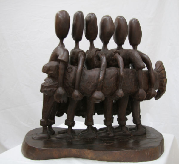 ‘Progress Through Unity (nd) by George Hope Mahogany Courtesy of the National Collection