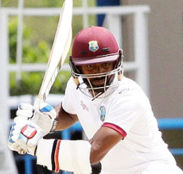 West Indies batsman  Rajendra Chandrika 