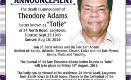 Theodore Adams aka Totie