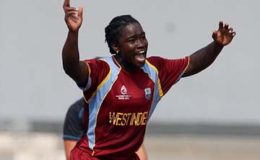 All-rounder Deandra Dottin … snatched three wickets for Lancashire in defeat. 