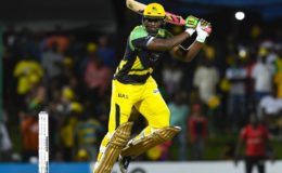 Andre Russell on the go