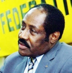 Jamaica Football Federation chief, Captain Horace Burrell. 