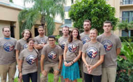 The environmental volunteers (US Embassy photo)