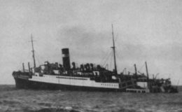 SS Athenia sinking
