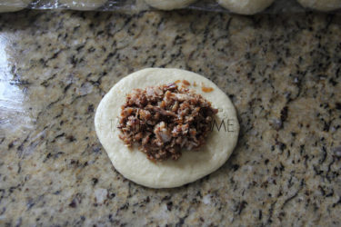 Bun with filling Photo by Cynthia Nelson 