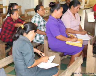 Region Seven head teachers (Ministry of Education photo) 