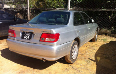 The car in which the marijuana was found