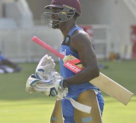 Impressive all-rounder Rovman Powell … could be handed his first game for West Indies. 