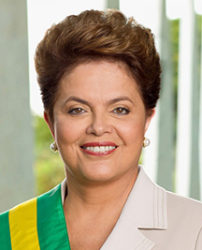 Ousted Brazilian President Dilma Rousseff