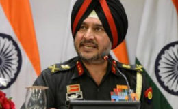 Indian army's director general of military operations Lt General Ranbir Singh speaks during a media briefing in New Delhi, India, September 29, 2016. REUTERS/Stringer 