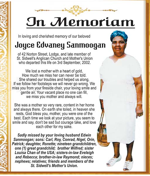 Joyce Sanmoogan