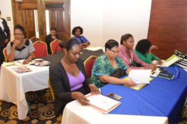 A section of the stakeholders attending the International Labour Organisation consultation (GINA photo)