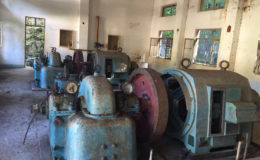 Inside the old pump station
