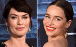 Cast members Lena Headey (L) and Emilia Clarke are shown in this combination photo at they attend the premiere for the sixth season of HBO's 'Game of Thrones' in Los Angeles April 10,, 2016. REUTERS/Phil McCarten/File Photos