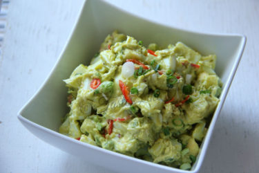 Egg Salad with Avocado Dressing Photo by Cynthia Nelson