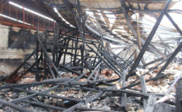 The aftermath of the Gafoor’s fire