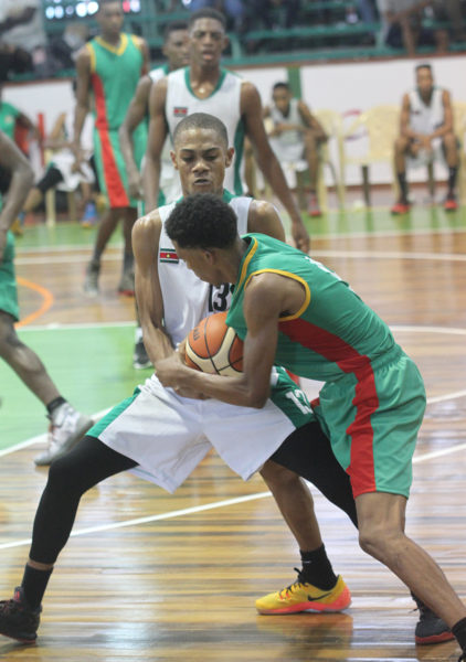 Suriname Edge Guyana 55-63 To Clinch B/ball Series - Stabroek News